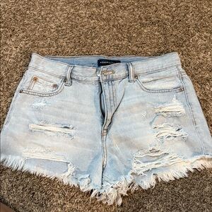 Aeropostale Vintage High Rise Denim Shorts. Size 6